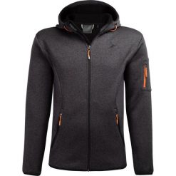 Bluza męska SWM602 - ciemny szary melanż - Outhorn. Szare bluzy męskie Outhorn, m, bez wzorów, bez kaptura. W wyprzedaży za 89.99 zł.