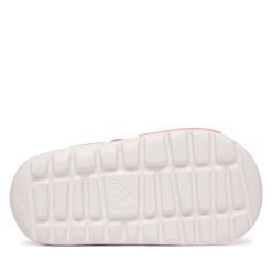 Sandały adidas. Czerwone sandały chłopięce Adidas, bez zapięcia. Za 119.99 zł.