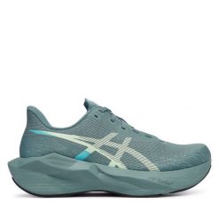 Buty do biegania Asics. Niebieskie buty sportowe męskie Asics, bez zapięcia, do biegania. Za 709.99 zł.