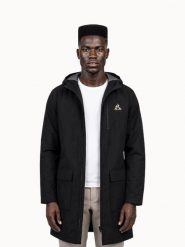 Parka Le Coq Sportif. Czarne parki męskie le coq sportif, xl, bez wzorów, z materiału, sportowe, bez kaptura. Za 1,349.50 zł.