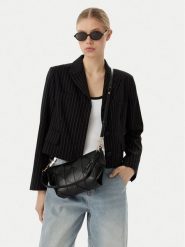 Calvin Klein Torebka Woven LV04F3546G Czarny. Czarne torebki do ręki damskie Calvin Klein, bez wzorów, ze skóry, bez dodatków. Za 569.99 zł.