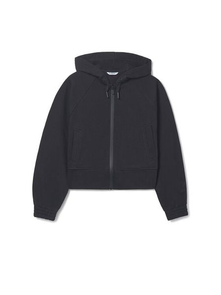 Mayoral Bluza 7439 Czarny Regular Fit. Czarne bluzy dla dziewczynek Mayoral, bez wzorów, z bawełny, bez ramiączek, bez kaptura. Za 159.99 zł.