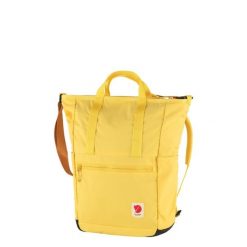 Plecak miejski Fjallraven High Coast Totepack - mellow yellow. Żółte plecaki damskie Fjällräven, bez wzorów. W wyprzedaży za 411.75 zł.