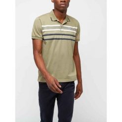 Koszulka Polo Męska TBS Elyampol. Brązowe koszulki polo męskie TBS, m, bez wzorów, bez kołnierzyka, bez ramiączek, żeglarskie. Za 259.00 zł.