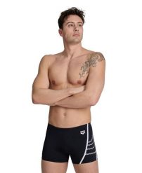 Kąpielówki męskie spodenki kąpielowe bokserki na basen Arena Losange. Białe kąpielówki męskie Arena, l, bez wzorów, z materiału, długie, na fitness i siłownię. Za 91.98 zł.