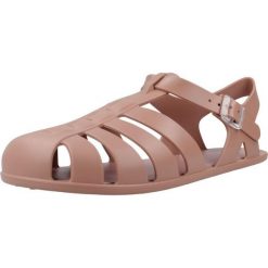 Sandały IGOR URA Rose. Czerwone sandały damskie Igor, bez wzorów, z syntetyku, bez obcasa, bez zapięcia. Za 166.99 zł.