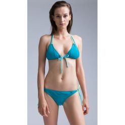 Kostium kąpielowy (góra) KOS212A - morska zieleń. Niebieskie kostiumy jednoczęściowe damskie 4f. Za 39.99 zł.