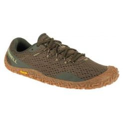 Męskie Buty Do Biegania Vapor Glove 6. Zielone trekkingi męskie Merrell, do biegania. Za 583.99 zł.