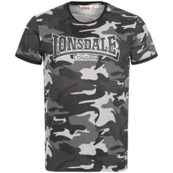 T-shirt o wąskim kroju Lonsdale Cobbet. Szare t-shirty męskie Lonsdale, xl, bez wzorów, z jersey, eleganckie, bez kołnierzyka. Za 167.00 zł.