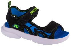 Sandały chłopięce, Razor-Splash - Aqua Buddies. Czarne sandały chłopięce Skechers, z materiału, bez zapięcia. Za 183.00 zł.