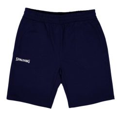 Szorty Spalding Flow. Niebieskie krótkie spodenki sportowe męskie Spalding, bez wzorów, do koszykówki. Za 232.50 zł.