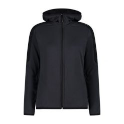Bluza damska turystyczna CMP 34G1516. Czarne bluzy damskie CMP, l, bez wzorów, bez kaptura. Za 340.00 zł.