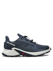 Salomon Buty do biegania Supercross 4 Gore-Tex L47462300 Granatowy. Niebieskie buty sportowe męskie Salomon, z gore-texu, bez zapięcia, do biegania, gore-tex. Za 539.99 zł.