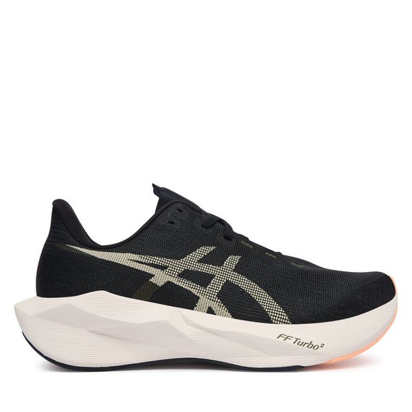 Buty do biegania Asics. Czarne buty sportowe męskie Asics, bez zapięcia, do biegania. Za 638.99 zł.