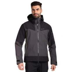 Męska kurtka przeciwdeszczowa hardshell Kilpi MAMBA-M. Szare kurtki sportowe męskie Kilpi, m, bez wzorów, z hardshellu, narciarskie. Za 545.00 zł.