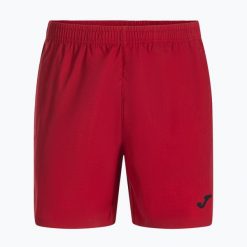 Spodenki tenisowe męskie Joma Challenge Bermuda. Czerwone krótkie spodenki sportowe męskie Joma, m, bez wzorów, z elastanu, tenisowe. Za 149.99 zł.