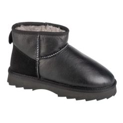 Buty Emu Australia Sharky Micro Town W13154-BLAK czarne. Czarne śniegowce i trapery damskie z gumy. Za 783.33 zł.