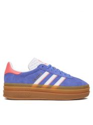 Adidas Sneakersy Gazelle Bold J IH6454 Fioletowy. Fioletowe buty sportowe dziewczęce Adidas, bez wzorów, ze skóry, bez zapięcia. Za 349.99 zł.