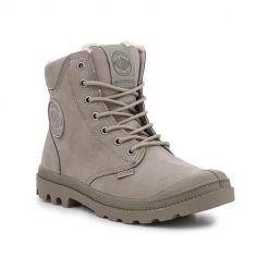 Buty do chodzenia unisex Palladium Sport Wps. Brązowe obuwie sportowe damskie Palladium, bez wzorów, z materiału, trekkingowe. Za 798.00 zł.