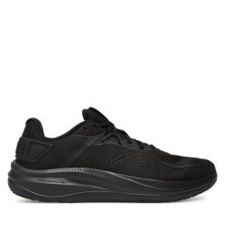 Buty do biegania Puma. Czarne buty sportowe męskie Puma, bez zapięcia, do biegania. Za 209.99 zł.