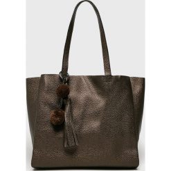 Answear - Torebka. Szare torby na ramię damskie ANSWEAR. W wyprzedaży za 119.90 zł.