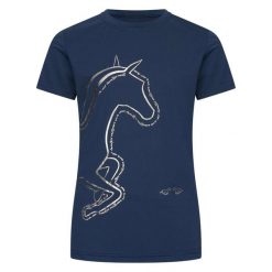 Koszulka dla dziewczynki HV Polo Laurelle. Niebieskie t-shirty i topy dla dziewczynek HV POLO, bez wzorów, z dżerseju, bez ramiączek. Za 190.00 zł.
