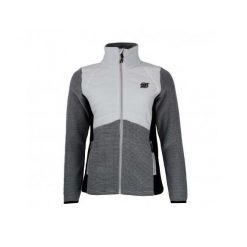 Damski polar Peak Mountain Anaples. Białe bluzy sportowe damskie Peak Mountain, bez wzorów, z polaru, bez kaptura, narciarskie. Za 244.50 zł.