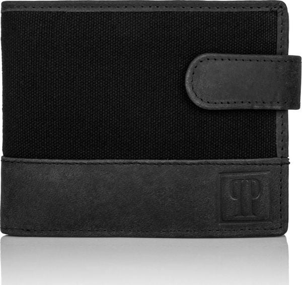 Paolo Peruzzi PORTFEL MĘSKI PAOLO PERUZZI RFID T-03-BL. Portfele męskie Paolo Peruzzi, bez wzorów. Za 84.85 zł.