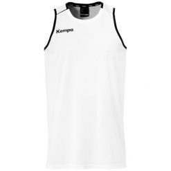 Tank top Kempa Player. Białe koszulki sportowe męskie Kempa, xl, bez wzorów, bez kołnierzyka, bez ramiączek, do koszykówki. Za 121.00 zł.