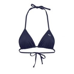 Damski trójkątny góra od bikini Puma, granatowy. Niebieskie bikini damskie Puma, xs, bez wzorów. Za 129.99 zł.