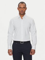 BOSS Koszula 50532828 Błękitny Slim Fit. Niebieskie koszule męskie Boss, m, bez wzorów, z bawełny, bez kołnierzyka, bez ramiączek. Za 219.99 zł.
