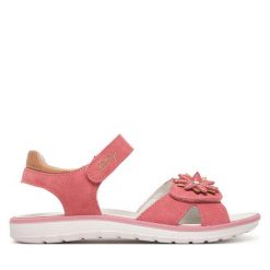 Sandały Primigi. Pomarańczowe sandały dziewczęce Primigi, bez zapięcia. Za 249.99 zł.