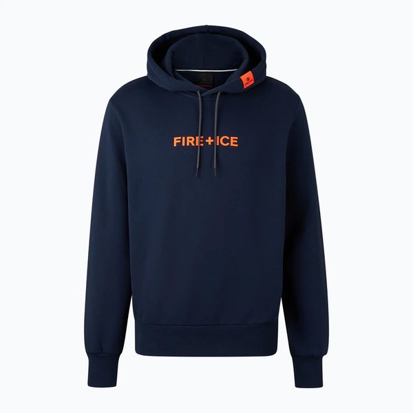 Bluza męska BOGNER FIRE+ICE Covell. Niebieskie bluzy męskie m, bez wzorów, z bawełny, bez kaptura. Za 559.99 zł.
