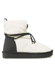 Jenny Fairy Śniegowce WS5918-06 Biały. Białe śniegowce i trapery damskie Jenny Fairy, z materiału. Za 159.99 zł.