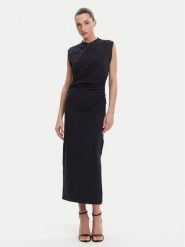 French Connection Sukienka codzienna 71YAV Granatowy Bodycon Fit. Niebieskie sukienki damskie French Connection, na co dzień, m, bez wzorów, z bawełny, bez kołnierzyka, bez ramiączek, bodycon. Za 199.99 zł.