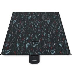 NARDENA Koc piknikowy Mojeka 200x200 flora. Zielone kocyki dla dzieci NARDENA, z materiału. Za 59.75 zł.