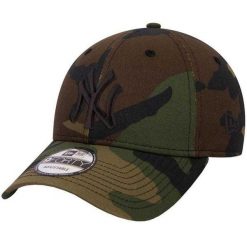 Czapka Z Daszkiem Unisex Dla Dorosłych 9Forty League Essential New York Yankees. Czarne czapki i kapelusze damskie New Era, bez wzorów. Za 171.99 zł.