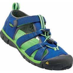 Keen Sandały Seacamp Ii Cnx K True Blue/Jasmine Green Us 13 (31 Eu). Niebieskie sandały dziewczęce Keen. W wyprzedaży za 179.00 zł.