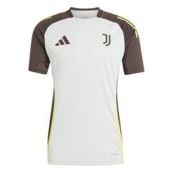 Strój treningowy Juventus Turin Tiro 2024/25. Niebieskie koszulki sportowe męskie Adidas, bez wzorów, z dresówki, bez kołnierzyka, bez ramiączek, do piłki nożnej. W wyprzedaży za 213.20 zł.
