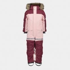 Kombinezon dla dziewczynki Didriksons Bjarven Coverall 3. Fioletowe buty zimowe dziewczęce Didriksons, bez wzorów, bez zapięcia. Za 450.99 zł.