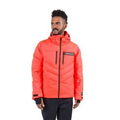 Kurtka narciarska Rossignol męska Hero Blackside puffy JKT czerwona. Brązowe kurtki snowboardowe męskie Rossignol, m, bez wzorów, bez kaptura, narciarskie. W wyprzedaży za 2,199.00 zł.