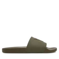 Klapki Guess. Zielone klapki męskie Guess. Za 109.99 zł.