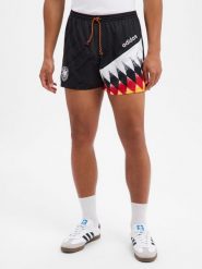 Adidas Originals Szorty Mężczyźni czarny|wielokolorowy, S. Czarne krótkie spodenki sportowe męskie adidas Originals, m, bez wzorów, z syntetyku, do piłki nożnej. Za 229.95 zł.