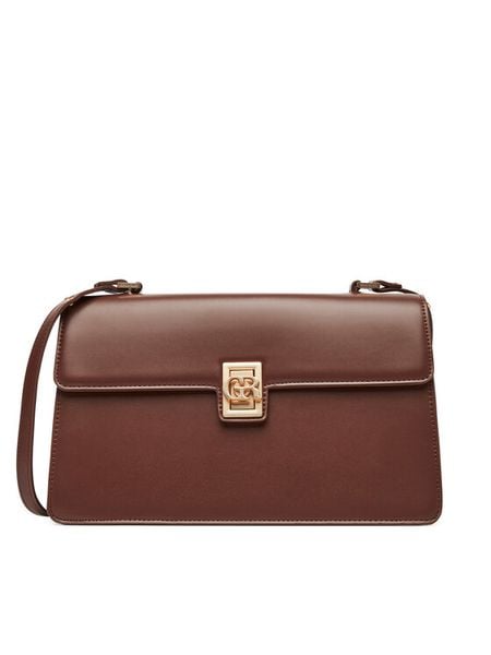 Gino Rossi Torebka CEO-MELIHA-KQ401 Brązowy. Brązowe torebki do ręki damskie Gino Rossi, bez wzorów, z materiału, bez dodatków. Za 179.99 zł.