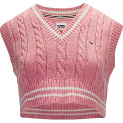 Tommy Hilfiger Kamizelka damska Tommy Hilfiger DW0DW12545-THE. Kurtki damskie Tommy Hilfiger, bez wzorów, bez kaptura. Za 299.00 zł.