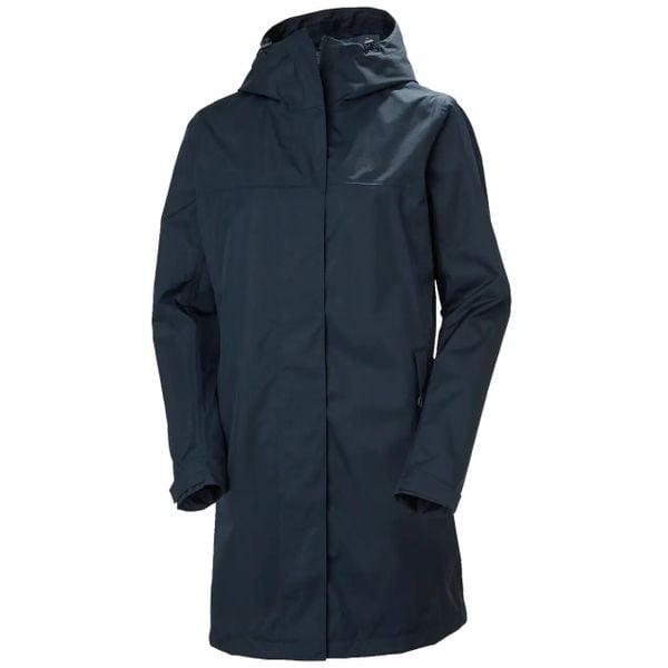 Damska kurtka wodoodporna Helly Hansen Vancouver. Niebieskie kurtki damskie Helly Hansen, na lato, l, bez wzorów, z materiału, bez kaptura. Za 885.00 zł.