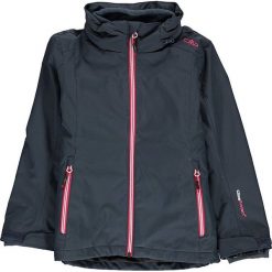 Kurtka funkcyjna 3w1 w kolorze granatowym. Niebieskie kurtki i płaszcze dla dziewczynek CMP Kids, bez wzorów, z materiału, bez kaptura. W wyprzedaży za 159.95 zł.