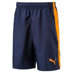 Puma Spodenki Active Ess Woven Shorts Peacoat 176. Krótkie spodenki sportowe męskie marki Puma. W wyprzedaży za 59.00 zł.