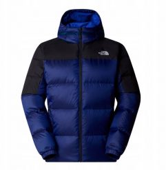 Kurtka diablo down hoodie-tnf blue black heather-tnf black-l THE NORTH FACE. Brązowe kurtki męskie The North Face, l, bez wzorów, bez kaptura. Za 1,365.14 zł.