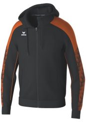 Bluza dresowa z kapturem Erima Evo Star. Brązowe bluzy damskie Erima, m, bez wzorów, z dresówki, z kapturem. Za 243.00 zł.